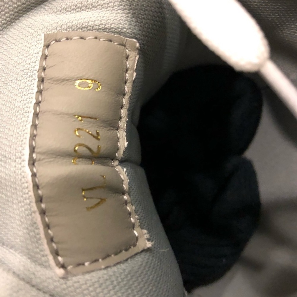 Louis Vuitton White and Green Athletic Shoes - Picture 7 of 7